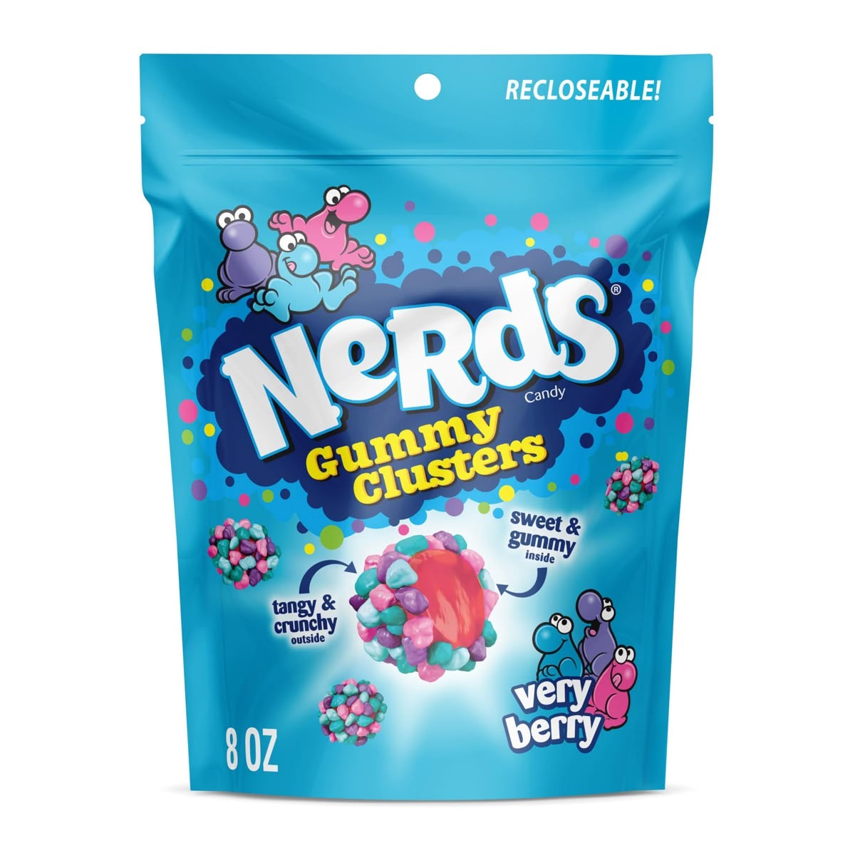 Nerds Gummy Clusters Very Berry Candy 227g