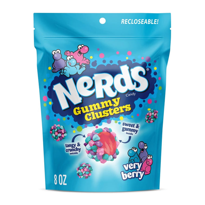 Nerds Gummy Clusters Very Berry Candy 227g