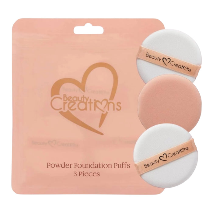 Powder Foundation Puffs (3 Pieces) Beauty Creations
