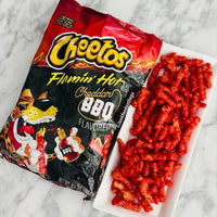 Cheetos Edición Limitada Flamin' Hot Cheddar BBQ 240 g