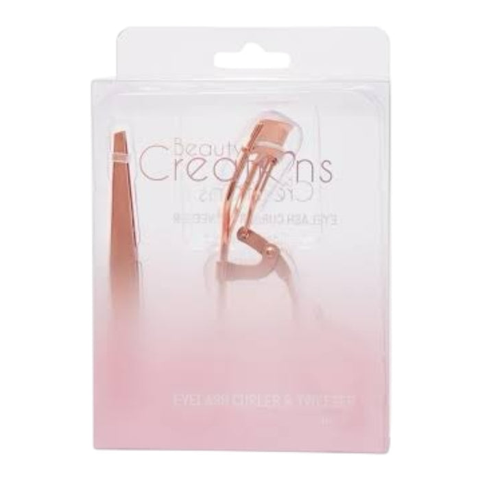 Kit Eyelash Curler & Tweezer (Pink) Beauty Creations