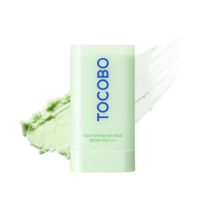 TOCOBO Cica Cooling Sun Stick SPF50+ PA++++
(Protector solar en stick para piel sensible e irritada)