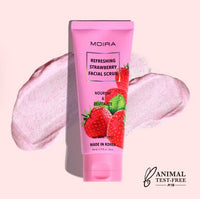 Refreshing Strawberry Facial Scrub Moira