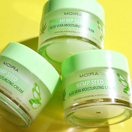 Hemp Seed Aloe Vera Moisturizing Cream Moira