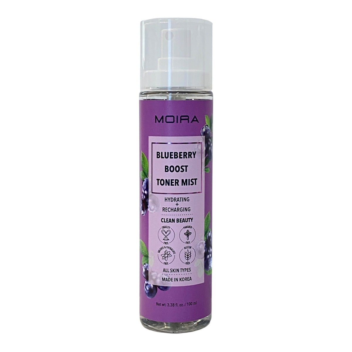 Blueberry Boosts Toner Mist Moira