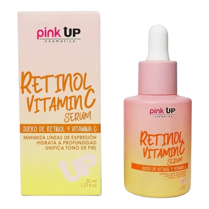 Retinol Vitamina C Serum Pink Up