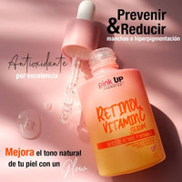 Retinol Vitamina C Serum Pink Up