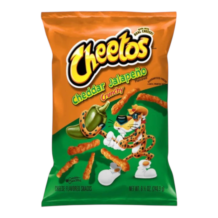 Cheetos Cheddar Jalapeño Crunchy 240.9g