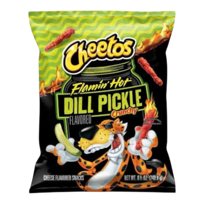 Cheetos Crunchy Flamin' Hot Dill Pickle 240gr