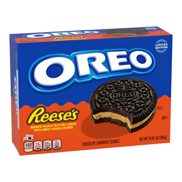 Oreo Reese's Peanut Buttery Cookies Limited Edition
