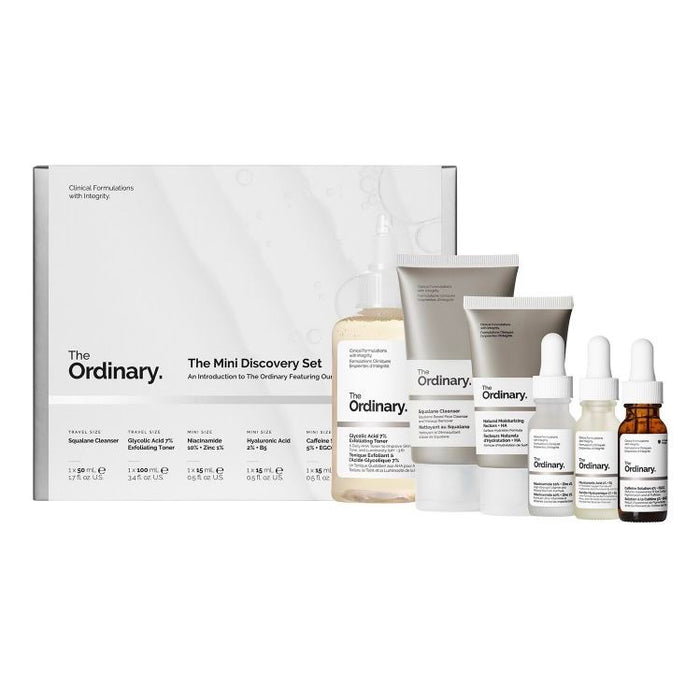 The Ordinary 
The O. Mini Discovery Set (Set De Productos Ensenciales Para Cuidado De La Piel)
