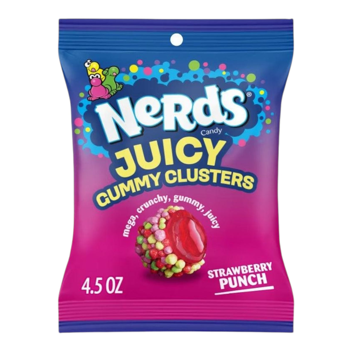 Nerds Juicy Gummy Clusters Strawberry Punch 127 g