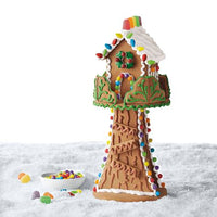 Christmas Tree House Gingerbread House Kit - Favorite Day