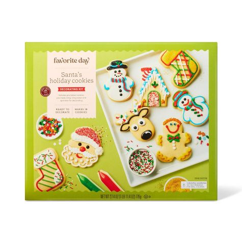 Christmas Santa's Holiday Cookies - Favorite Day