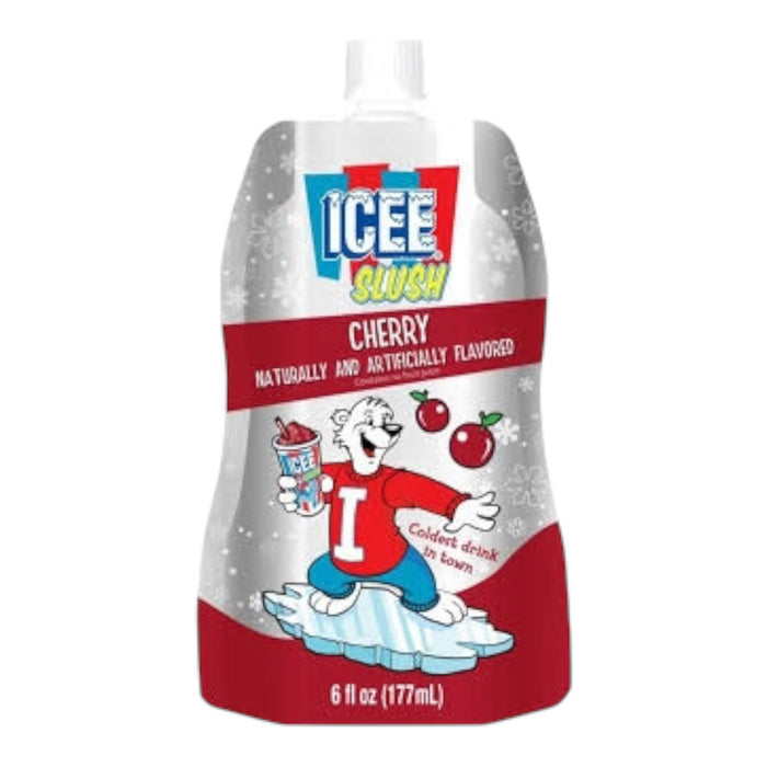 Icee Slush Cherry Flavored Drink Pouch 177ml