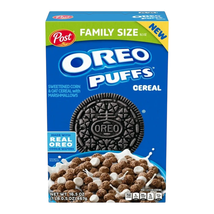Cereal Oreo Puffs Family Size 467g