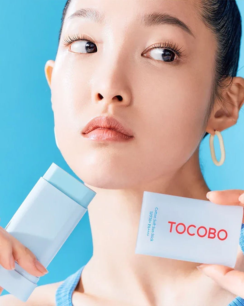 TOCOBO Cotton Soft Sun Stick SPF50+ PA++++ (Protector
Solar Matificante)