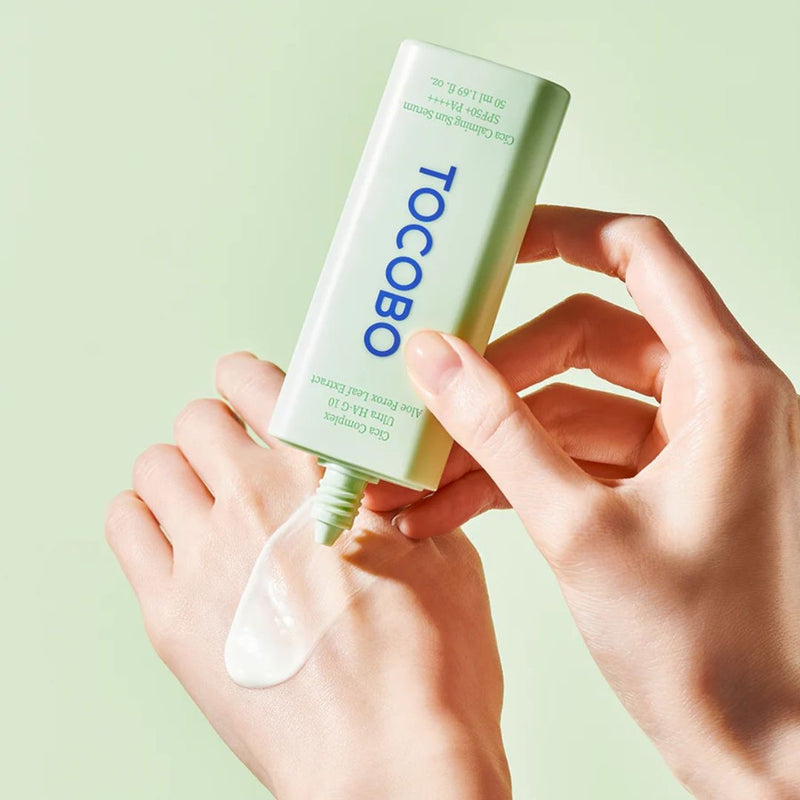 TOCOBO Cica Calming Sun Serum SPF50+ PA++++ (SPF Para Piel
Sensible)