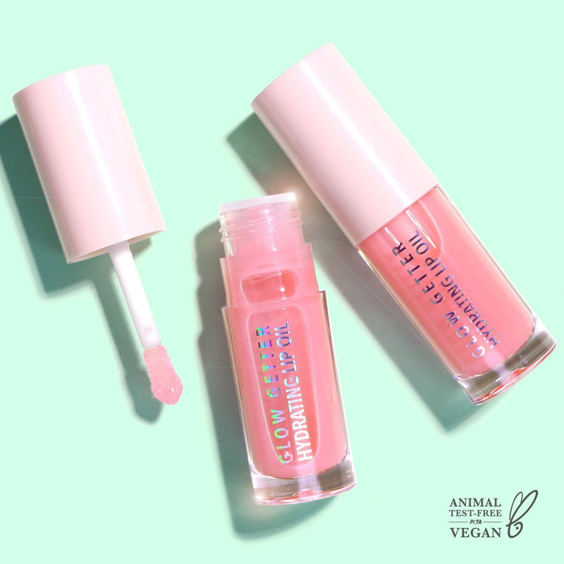 Glow Getter Hydrating Lip Oil 009 Bubble Pink Moira