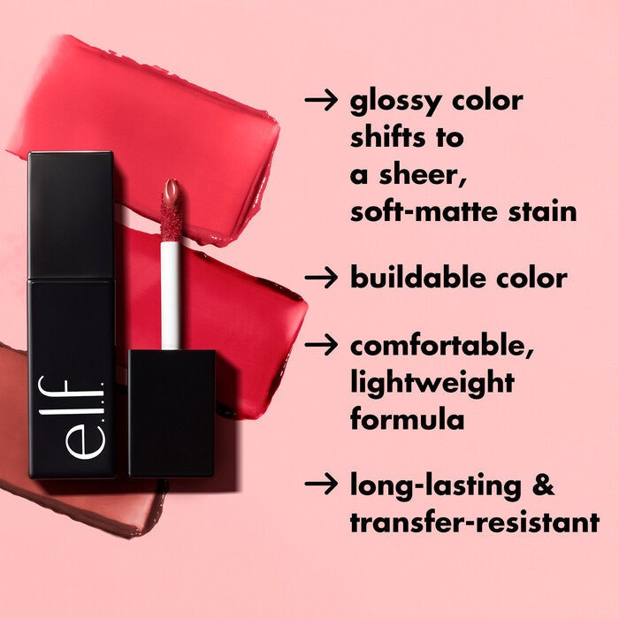 e.l.f. Glossy Lip Stain(Tinte de labios)Spicy Sienna
