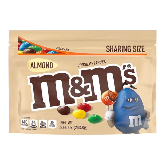 M&m’s Milk Chocolate Almond Candies