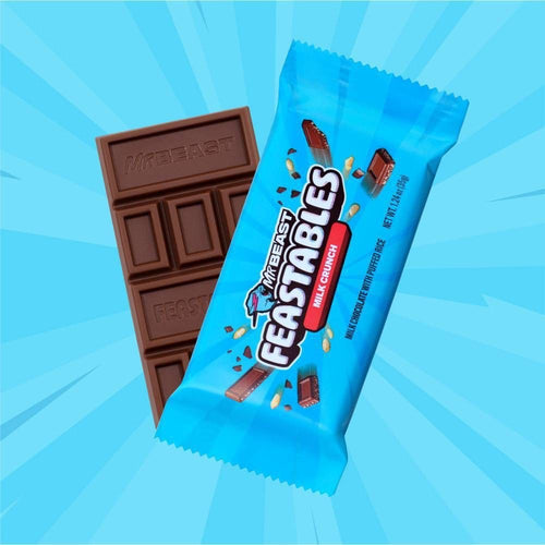 Feastables Mr Beast barras de chocolate 4 pack