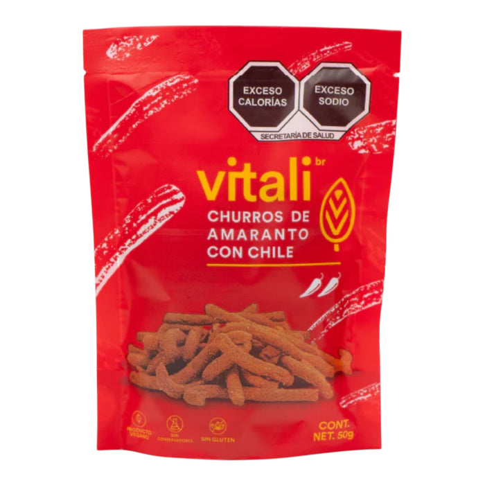 Churritos de amaranto con chile 50g
