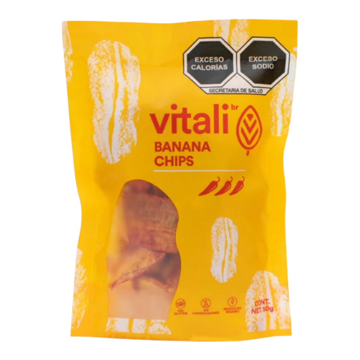 Plátano Deshidratado Con Chile 50g