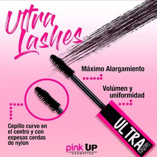 Máscara de Pestañas Ultra Lashes Pink Up